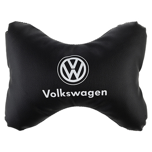 Подушка - подголовник Skyway экокожа 30 х 20 см черная VW