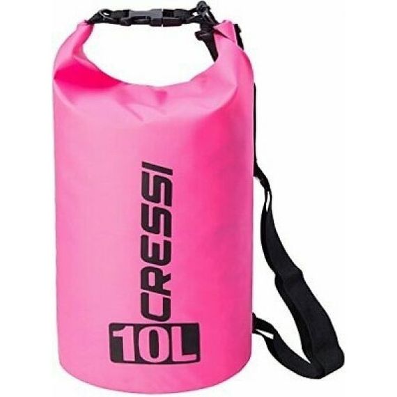 Гермомешок Cressi с лямкой Dry Bag 10 л розовый