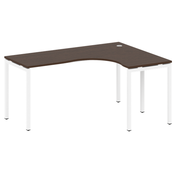 Метал Систем Куатро Стол криволинейный правый на П-образном м/к 40БП.СА-4 (R)