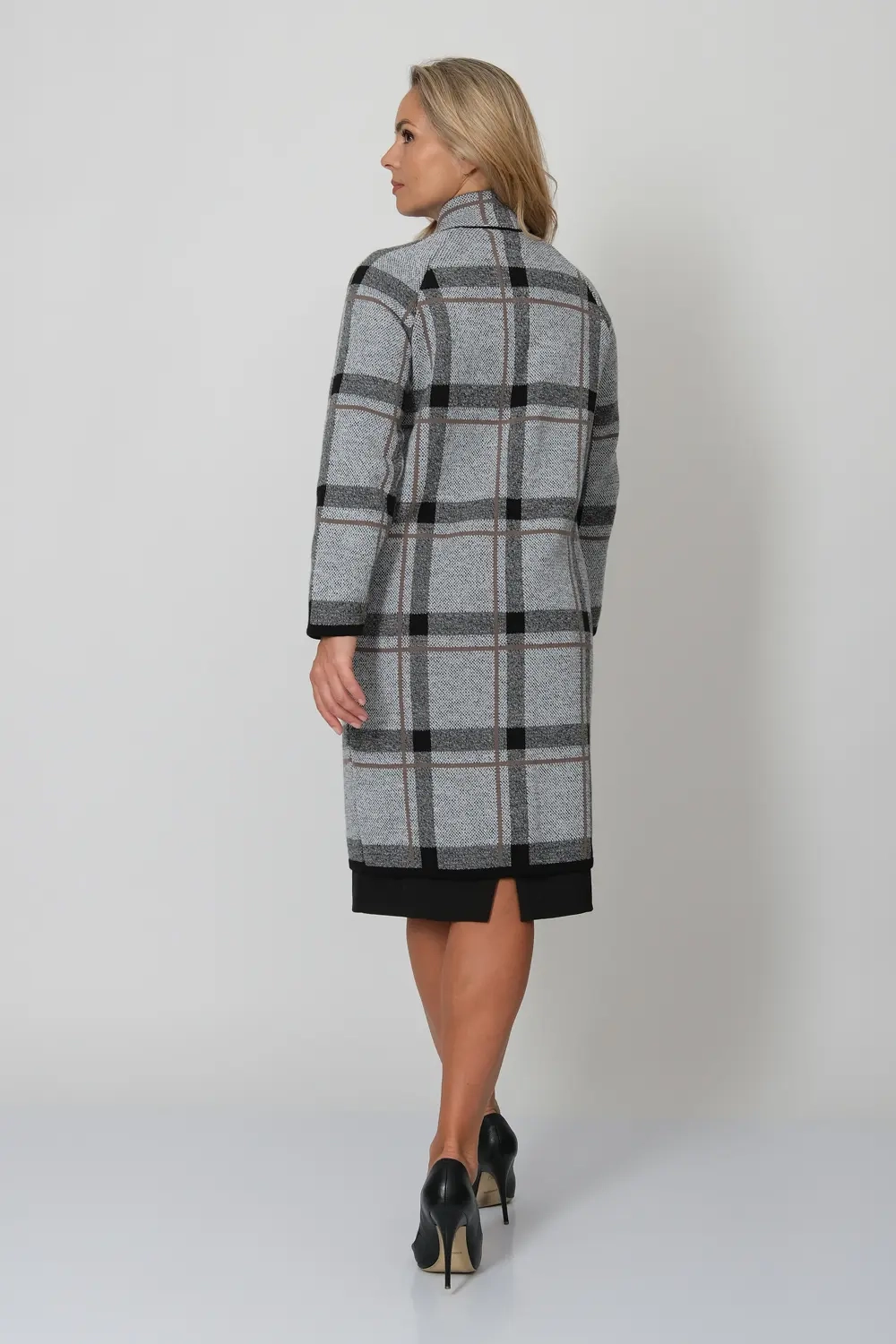 Кардиган В 1772/серый