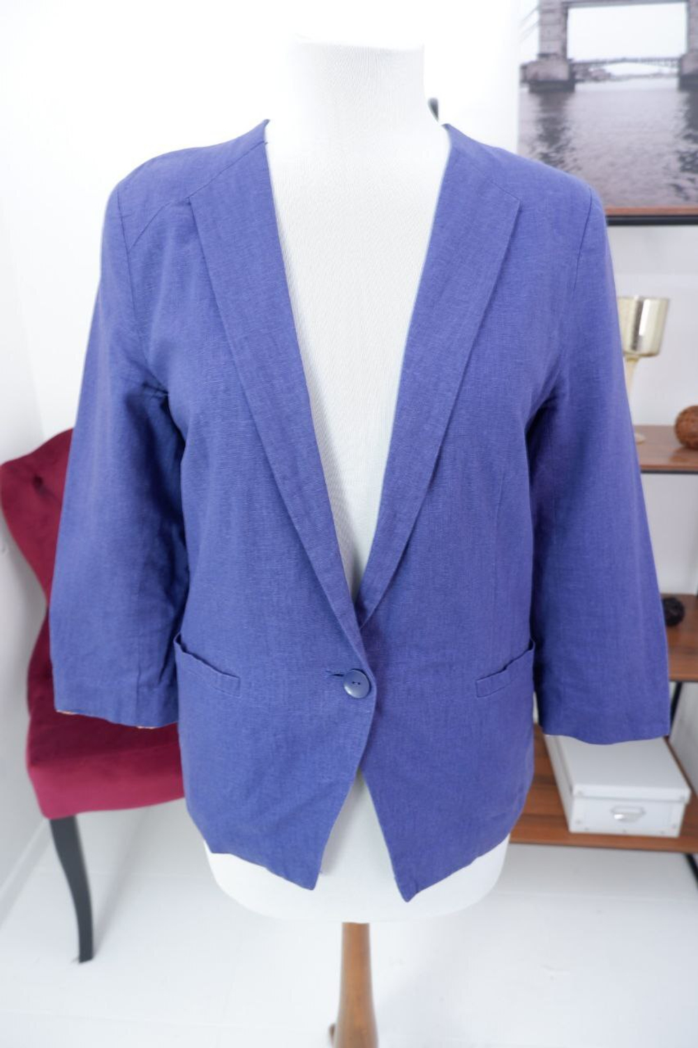 Жакет Concept Club со льном 46 размер