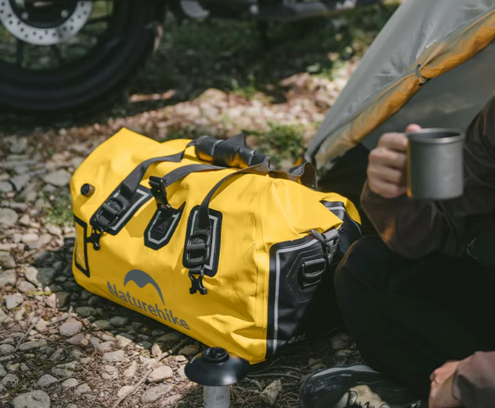 Гермосумка Naturehike 60 л ПВХ (желтая), артикул CNK2450XB015-60Y Под заказ