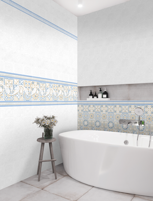 Панель ПВХ фотопечать Валенсия фон 2700х250мм