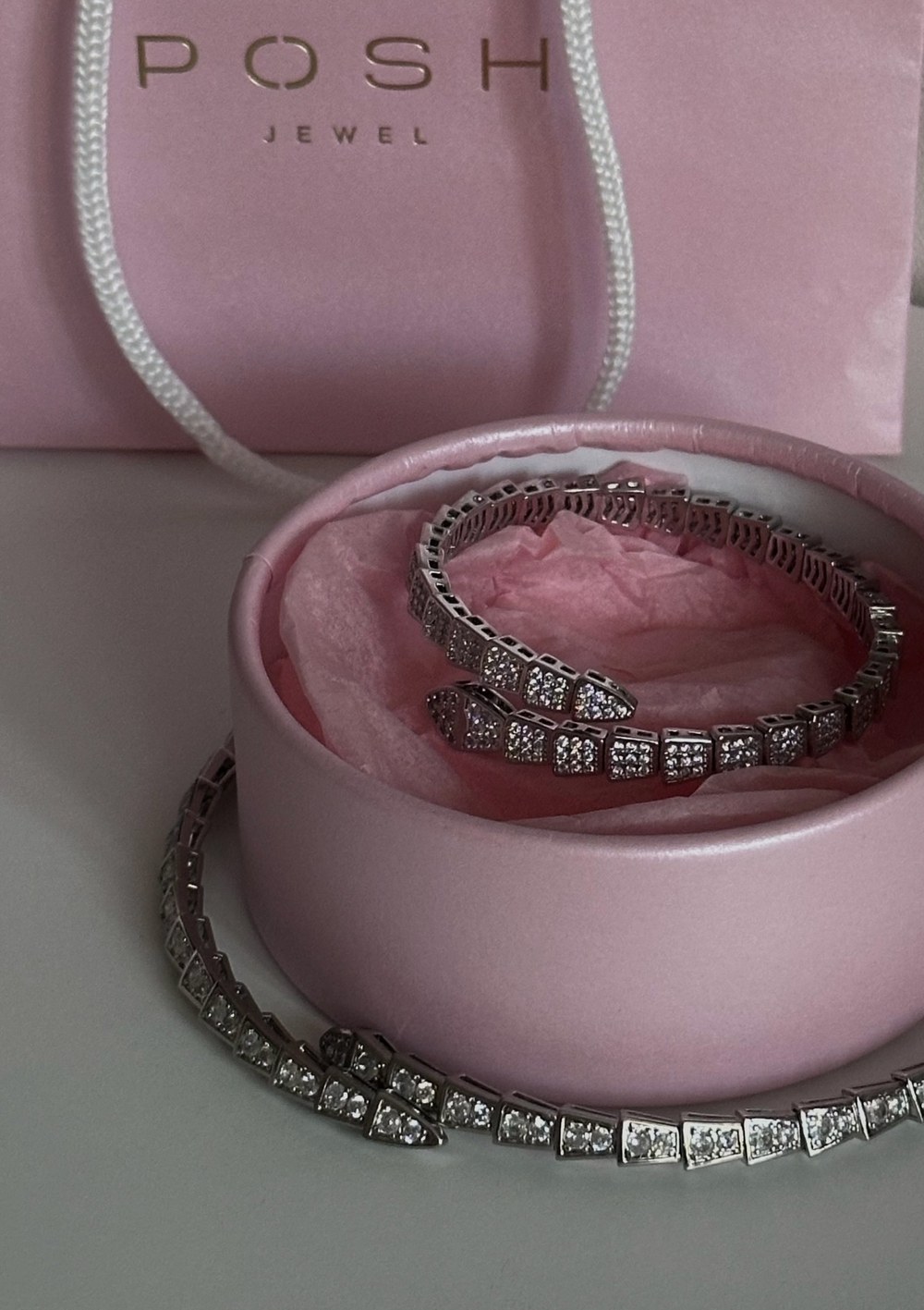 Браслет ЗМЕЯ silver