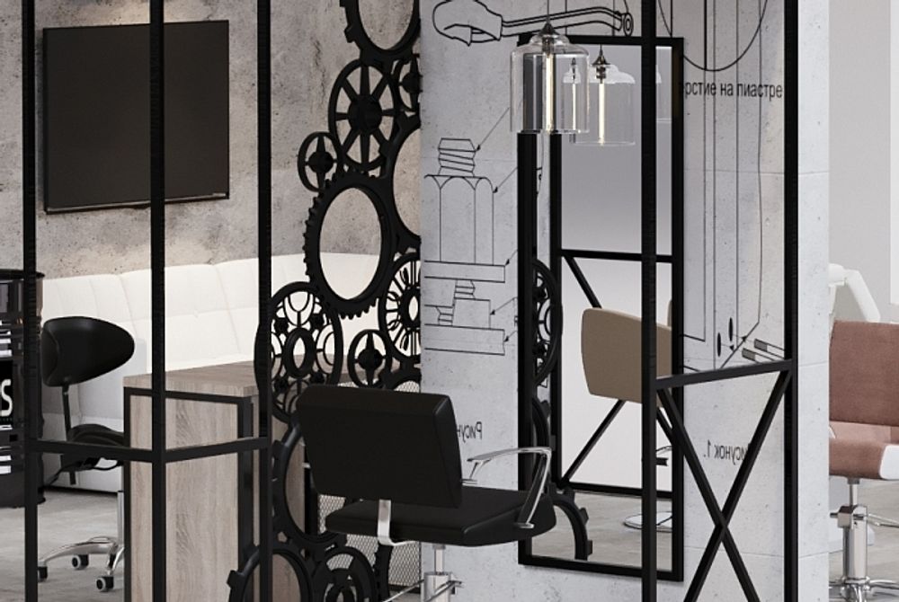 Зеркало парикмахерское Versus 3