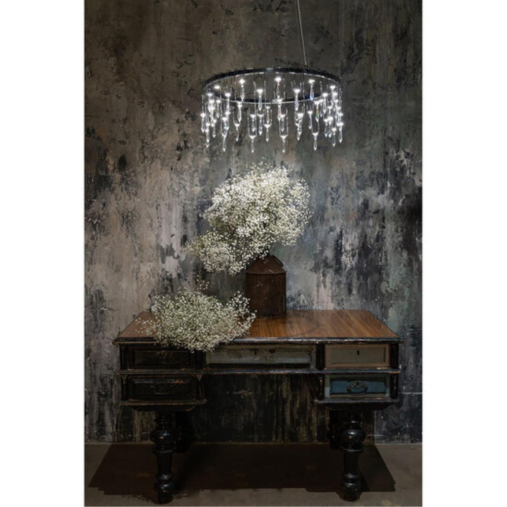 Подвесная светодиодная люстра Divinare ROTONDO 1019/02 SP-46