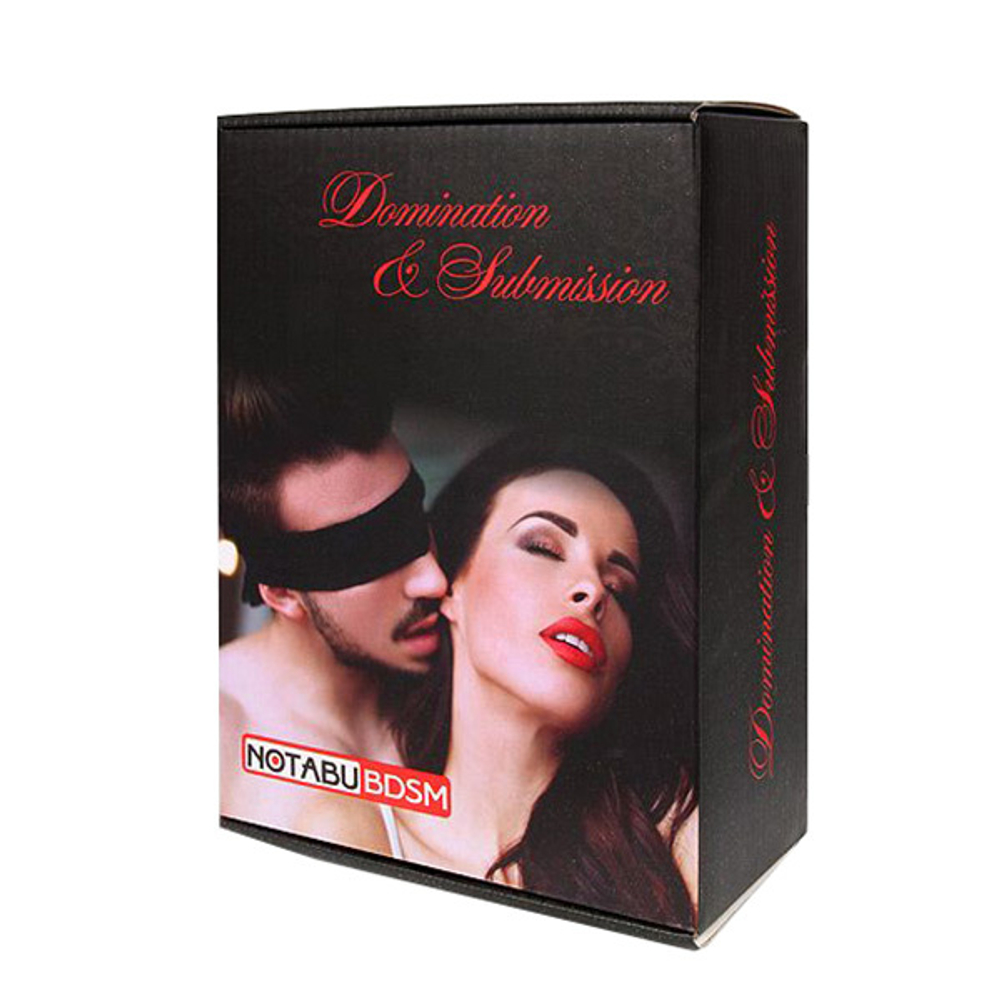 Черно-красная игровая маска с ушками Bior Toys Notabu NTB-80652