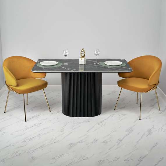 Стол Festa 140x85x77см, керамогранит Wacom мрамор