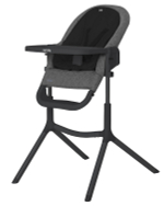 Стульчик для кормления Iris CRL-8402 Graphite Black