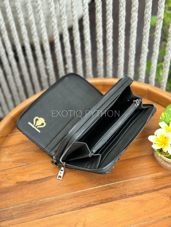 Кошелек органайзер из кожи Драгон питона WA-224