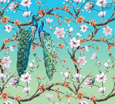 Дизайнерские обои Wall Street Chinoserie