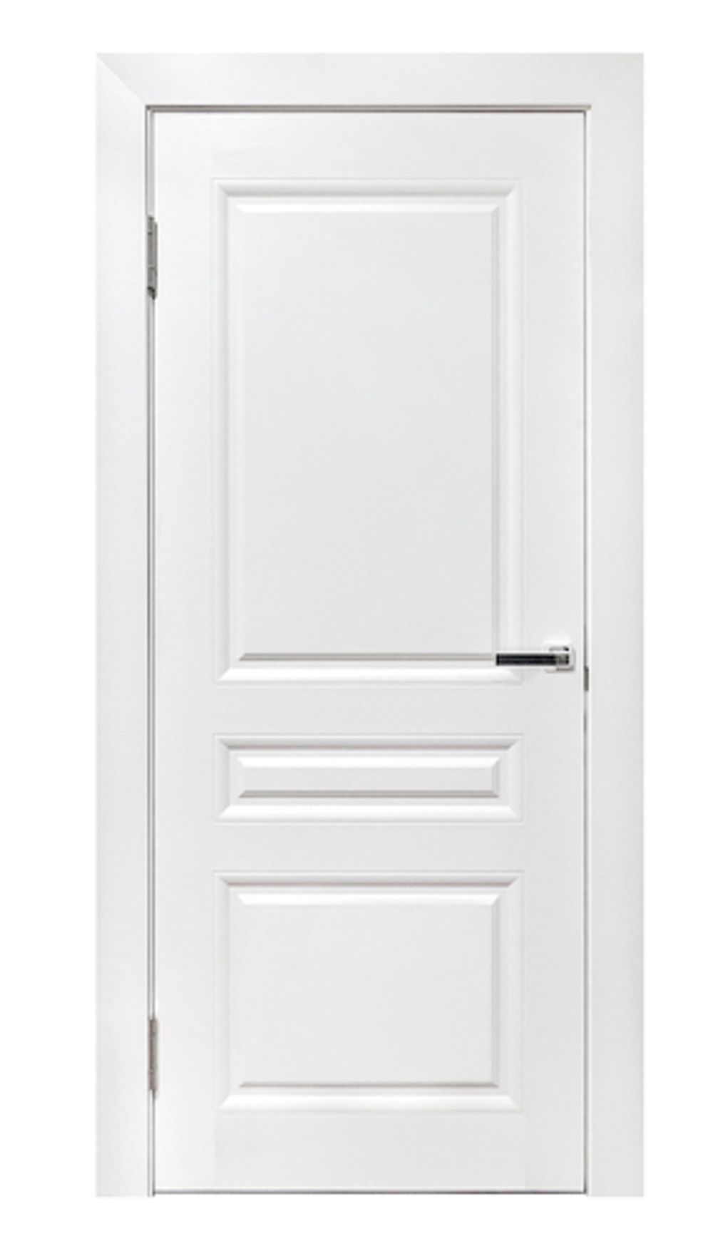 Межкомнатная дверь Челси белая эмаль глухая