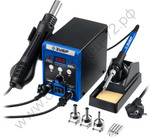 ЗУБР ПСР-650, 100-500°С, 650 Вт, 2-в-1 ремонтная паяльная станция (55427)