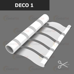Пленка для окон декоративная DECO 1 ControlTek, на отрез (ширина рулона 1,524 м.)