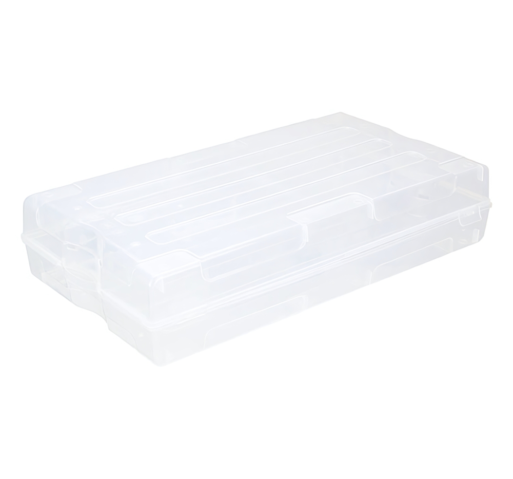 Коробка для хранения обуви прозрачная 610*340*130 М2870