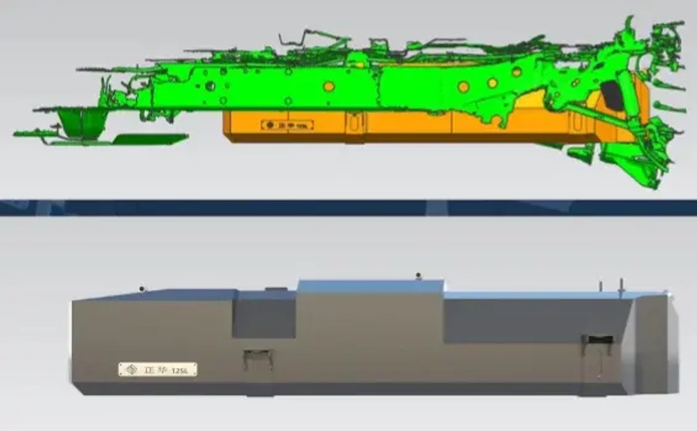 Замена основного топливного бака на 125 литров для TANK 500 / 400 / 300 гибрид Танк топливный насос