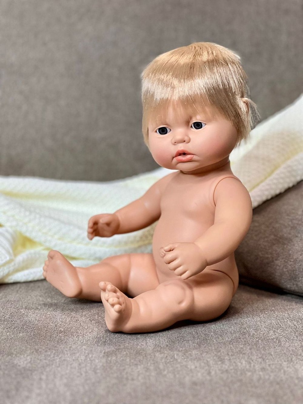 Кукла Berjuan виниловая 38см Newborn без одежды (7056)