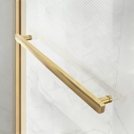 Душевой уголок Vincea Slim Soft VSR-1SS1015CLG 150x100 стекло прозрачное/профиль золото брашированное