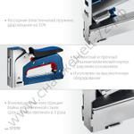 ЗУБР ПМ-53 тип 53 (A/10/JT21) 23GA (4 - 14 мм), компактный рессорный степлер (31570)