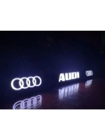 Рамка для номера с подсветкой. Audi.
