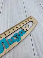 Именная линейка для девочек №02