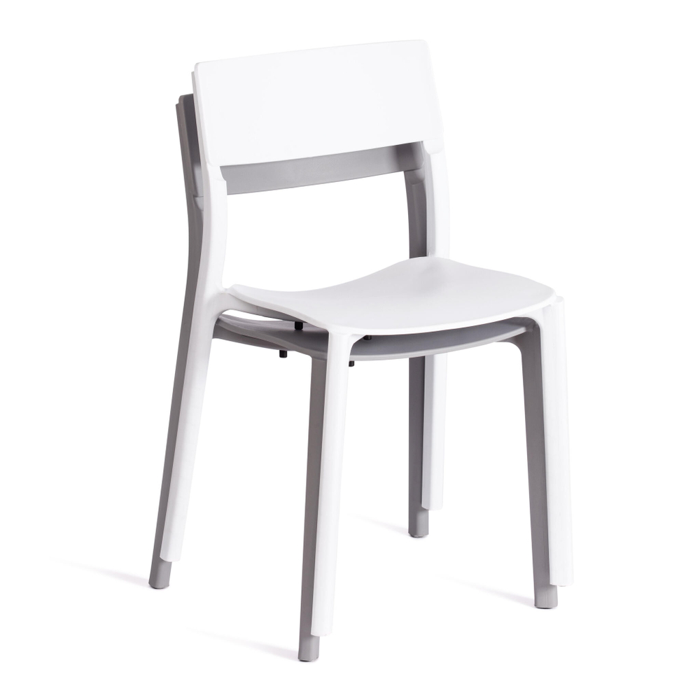 Стул LENTO (mod. 43) пластик, 43 х 49 х 77 см, White (Белый) 1