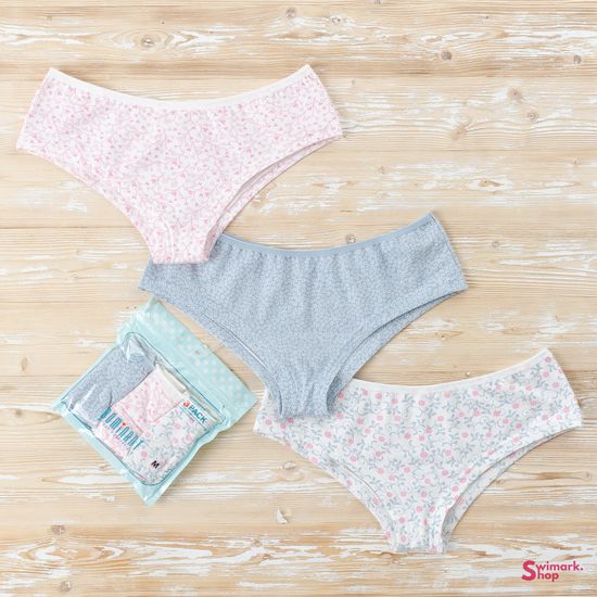 Трусики женские DOMINANT 85000-129, SHORT, 3 шт. в уп.