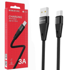 Кабель USB - TypeC BOROFONE BU10 (черный) 1м