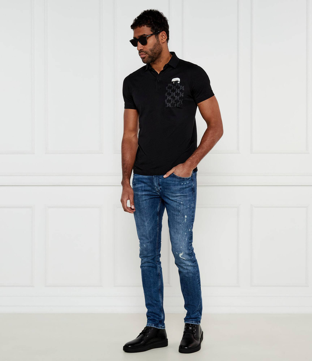 Поло Karl Lagerfeld - черный(745091 551251)