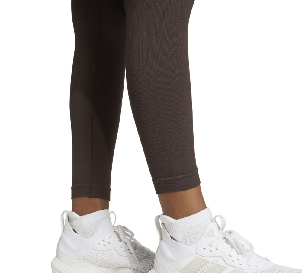 Женские леггинсы Adidas Workout Essentials Full Length Knit - aurora coffee