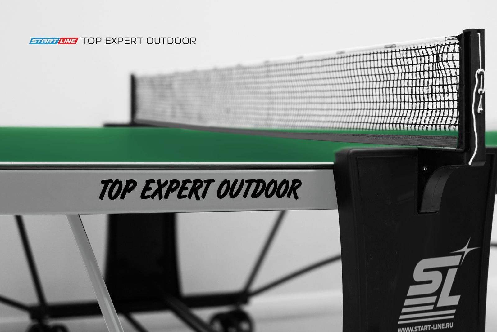 Стол теннисный Top Expert 6 Всепогодный Зелёный фото №5