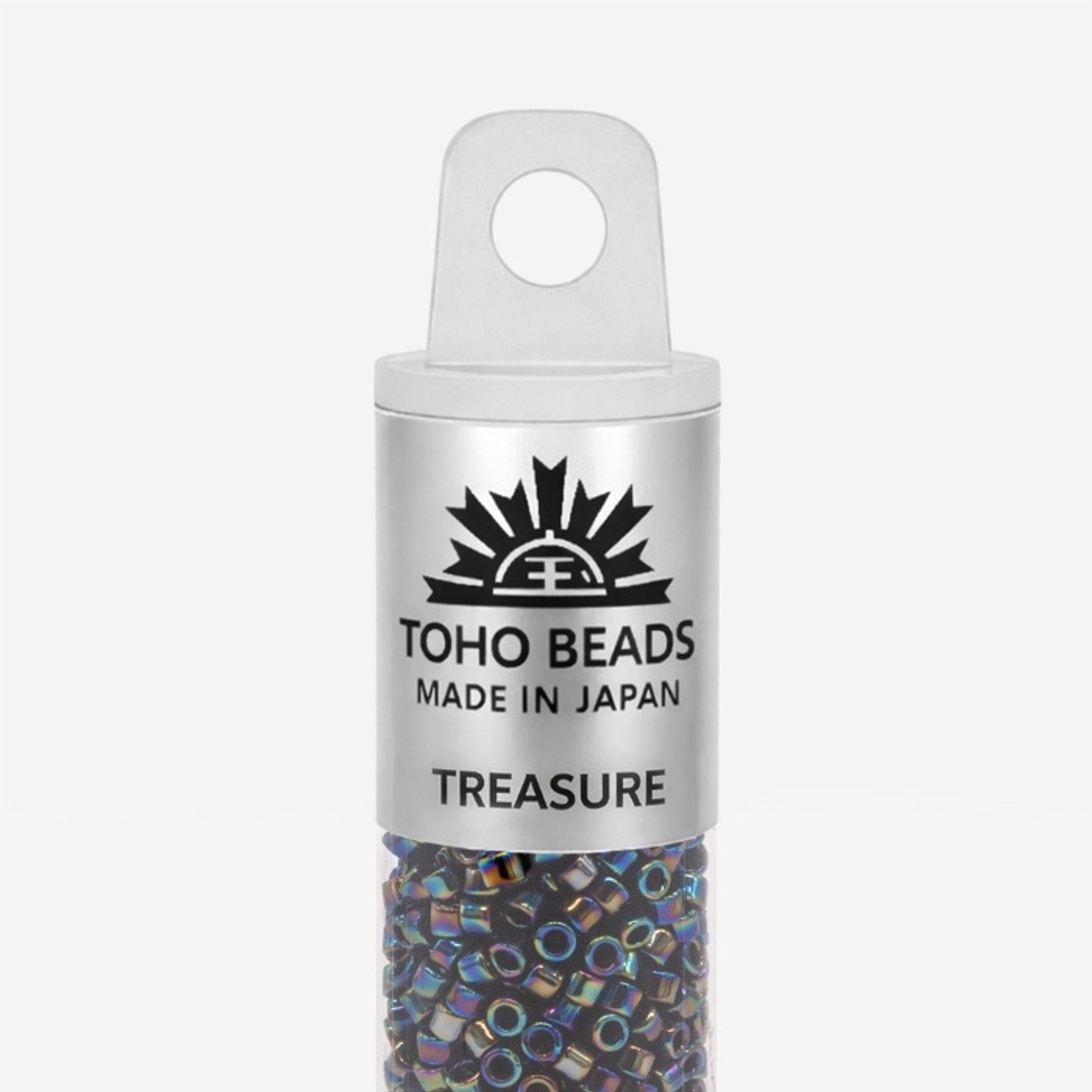 Японский бисер TOHO Treasure (№86), металлизированный, непрозрачный глянцевый
