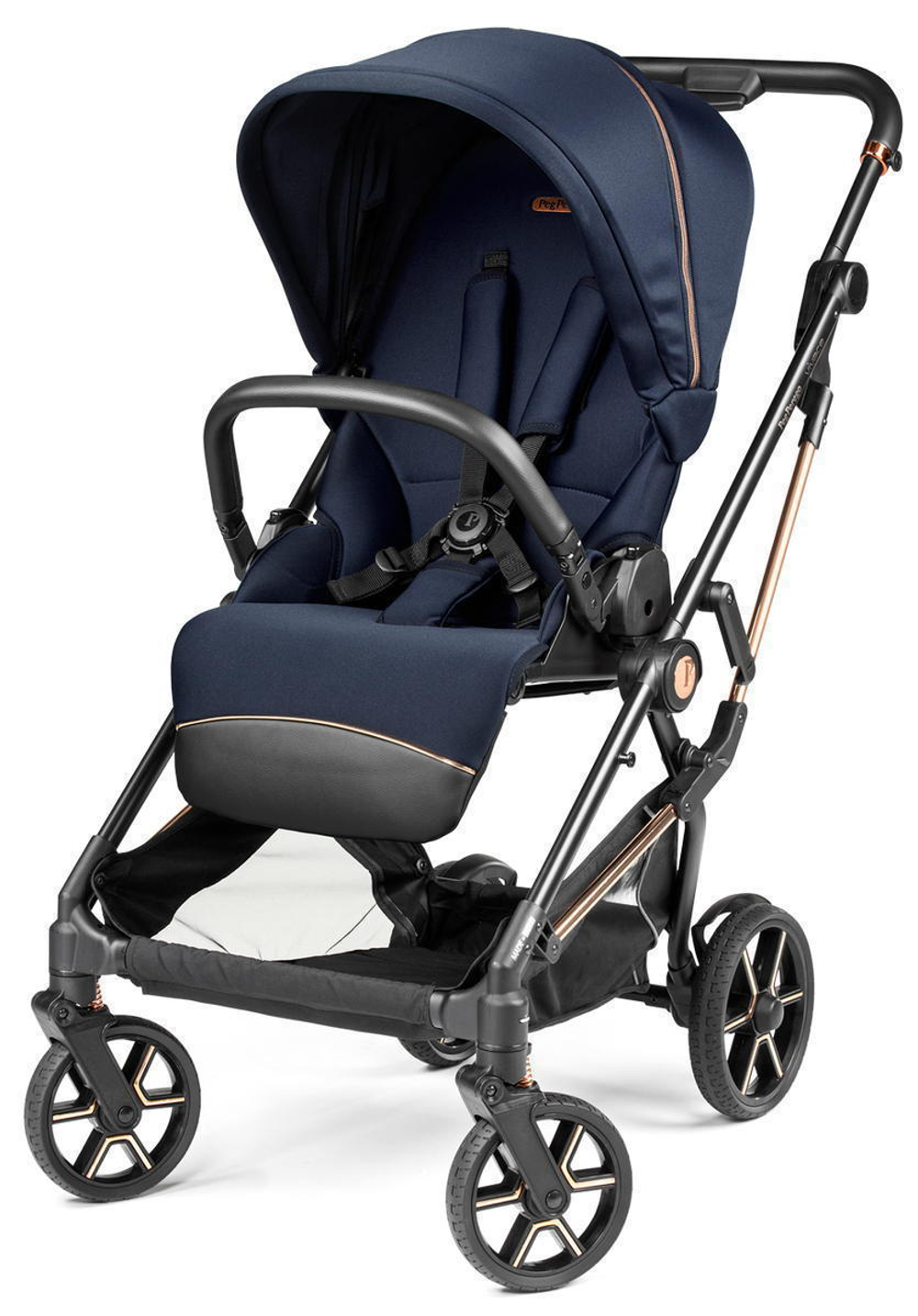 Коляска 2 в 1 Peg Perego Vivace New Culla Flex Blue Shine