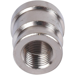 Муфта ВВ переходная никелированная 3/8X1/4 STOUT