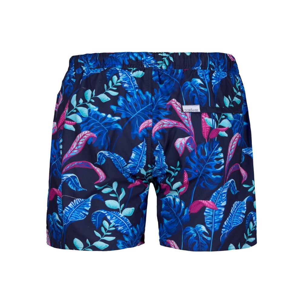 Мужские шорты для плавания темно-синие с принтом DOREANSE 3819