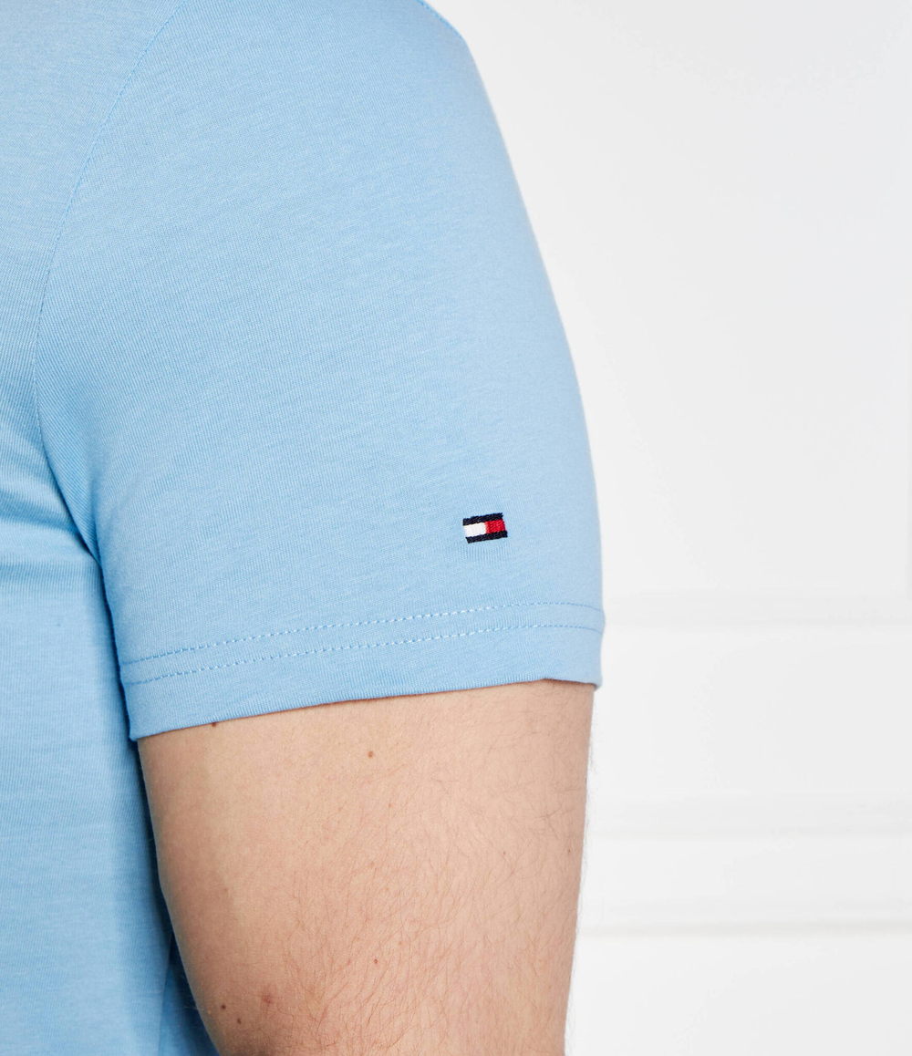 Футболка Tommy Hilfiger - голубой(MW0MW11797)