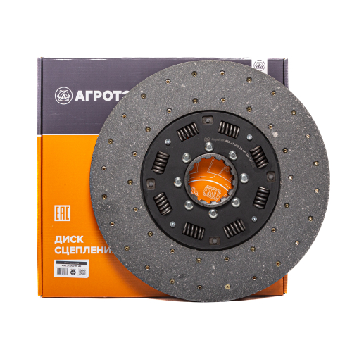 Диск сцепленияведомый, ВгТЗ, дв. АМЗ, с пружинами, d=350мм