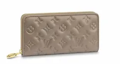 Кошелек женский Louis Vuitton Zippy бежевый