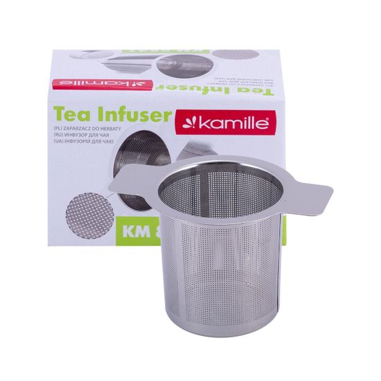 Ситечко-фильтр для чая 10х6,5 см. с ручками Kamille KM-8841