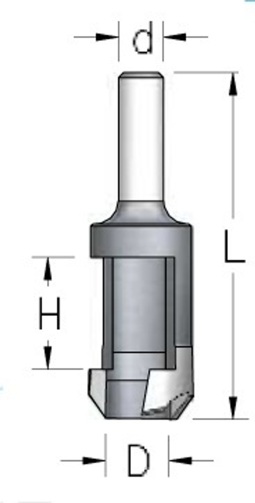 Сверло для изготовления пробок круглый хвостовик D16,0 MN16007