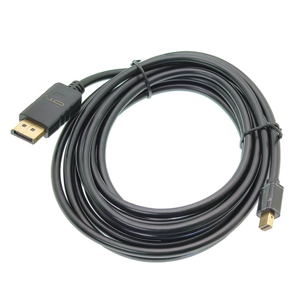 Кабель цифровой miniDisplayPort DP (M) - DisplayPort DP (M) 1-метр v1.2