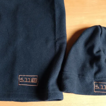 Тактическая Шапка + бафф 5.11 флисовые Черный