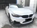 Карбоновая губа переднего бампера для BMW M3 F80 / M4 F82 / F83 БМВ