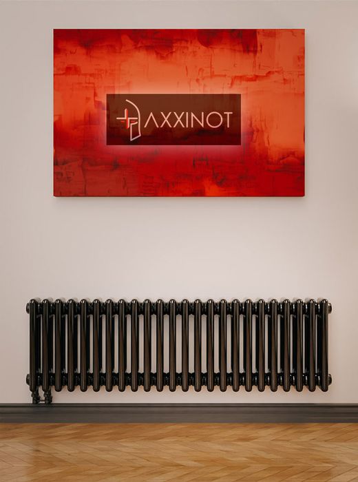 Axxinot Sentir 3020 - трехтрубный трубчатый радиатор высотой 200 мм, нижнее подключение