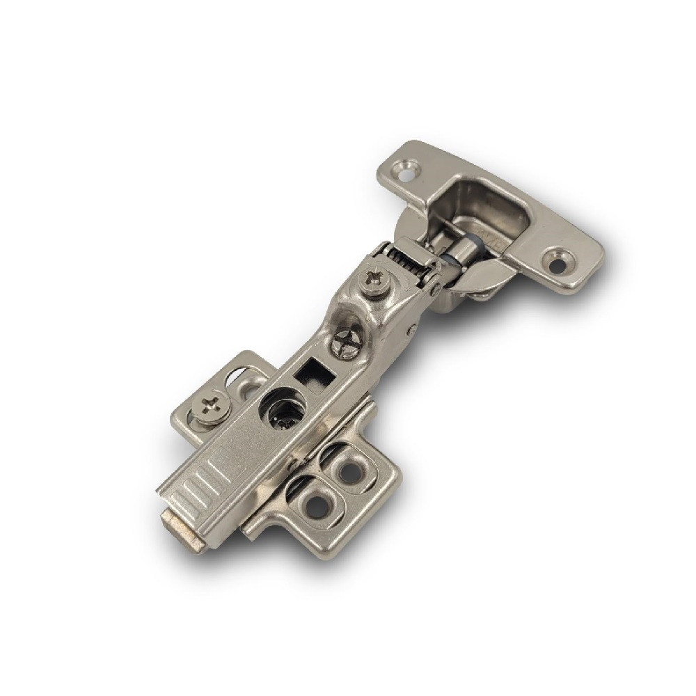 3D б/п H306A02 (Петля мебельная clip-on с доводчиком, эксцентриком накладная) BOYARD без планки