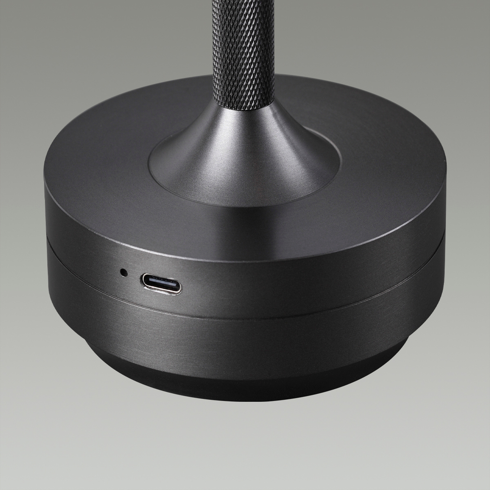 5034/6TL L-VISION ODL24 387 черный никель/металл/акрил Настольная лампа LED 6W 3000K-5700K 300Лм TET-A-TET