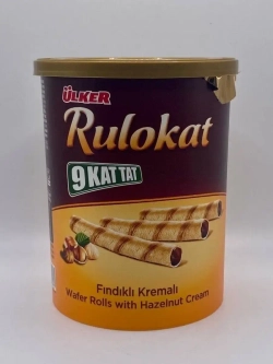 Турецкие вафельные трубочки  Ulker "Rulokat" 170 гр