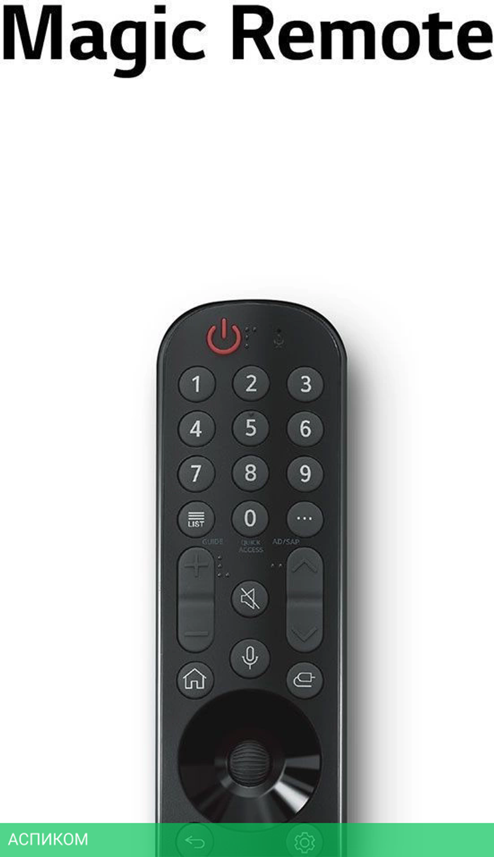 Телевизор LED LG 65" 65QNED756RA.ARUB