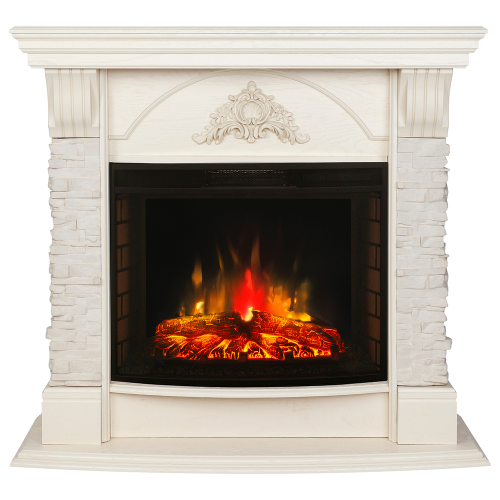 Каминокомплект Real Flame Athena 25/25,5 WT с очагом Evrika 25,5