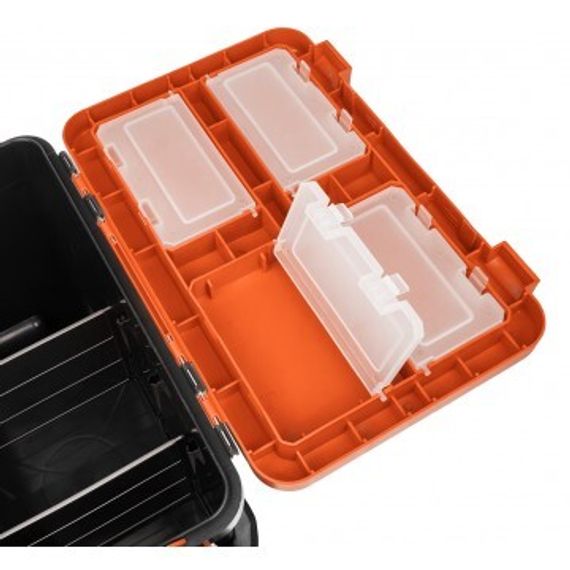 Ящик зимний Helios &quot;FishBox&quot; односекционный (19л) оранжевый